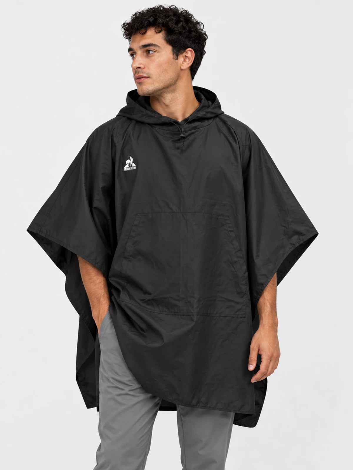 Parka de Lluvia Le Coq Sportif Lcs Hoodie Rain Negro — vista principal