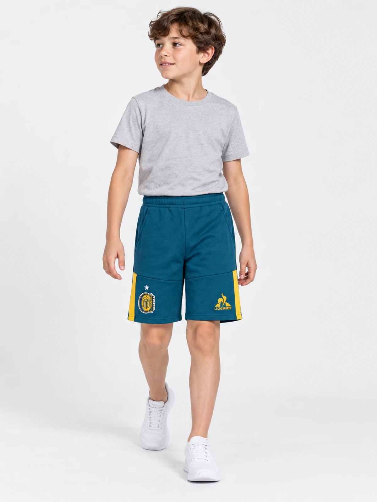 Bermuda Niño Le Coq Sportif Carc Tl 2 2026 Azul — vista principal