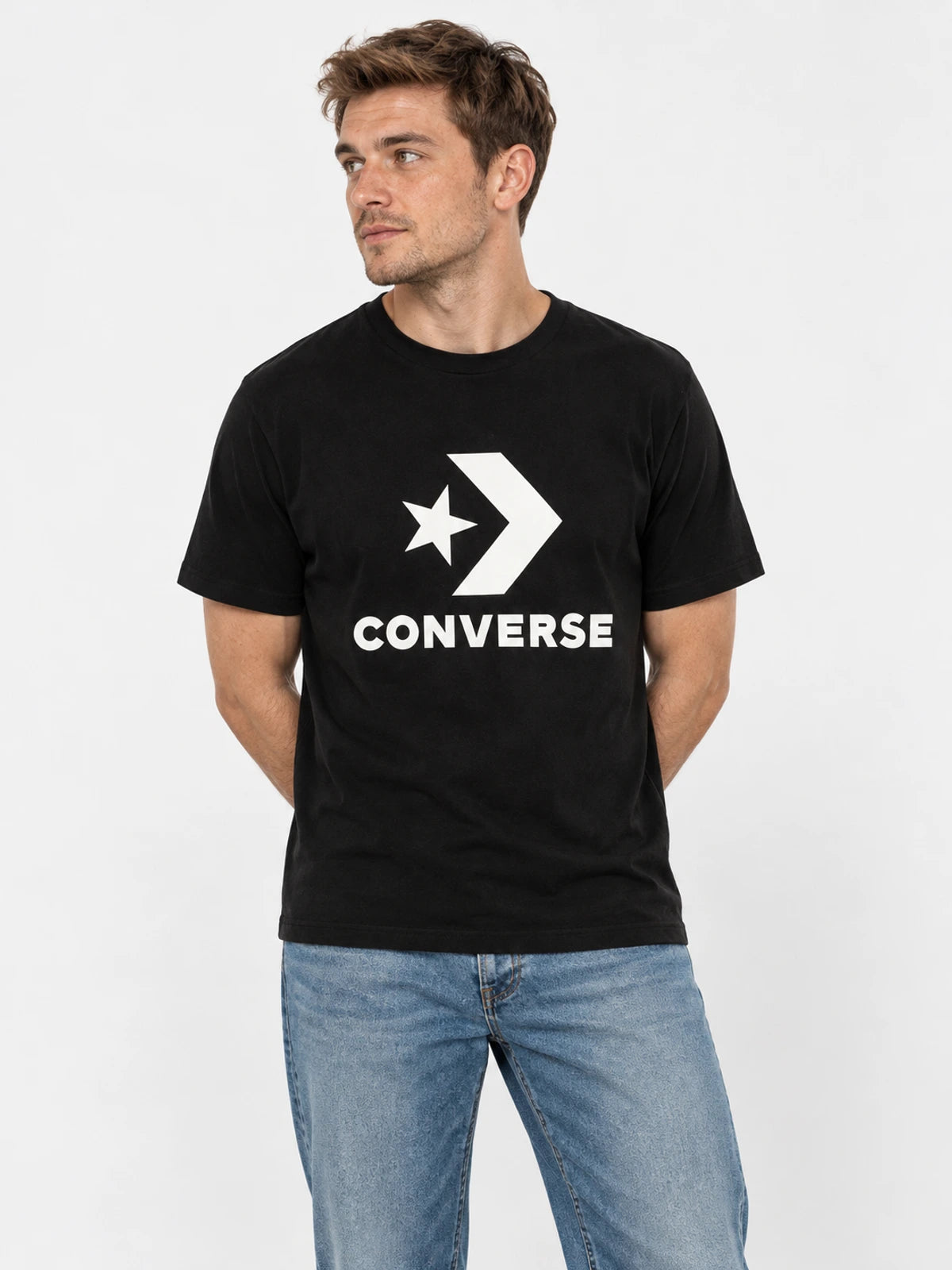 Remera Converse Nova Tee Gender Free Negro — vista principal