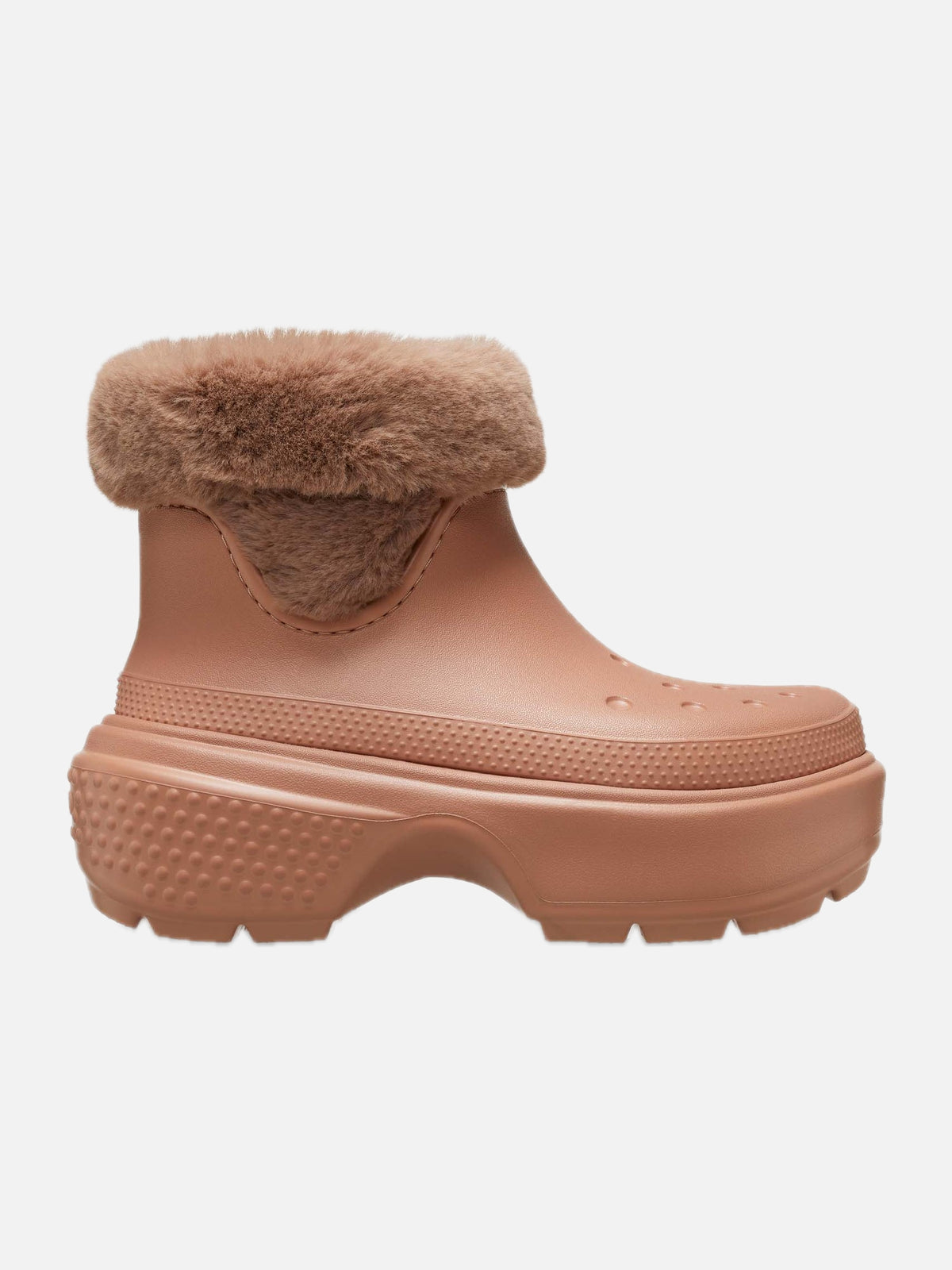 Crocs Stomp Lined Boot Cork Marron — vista principal