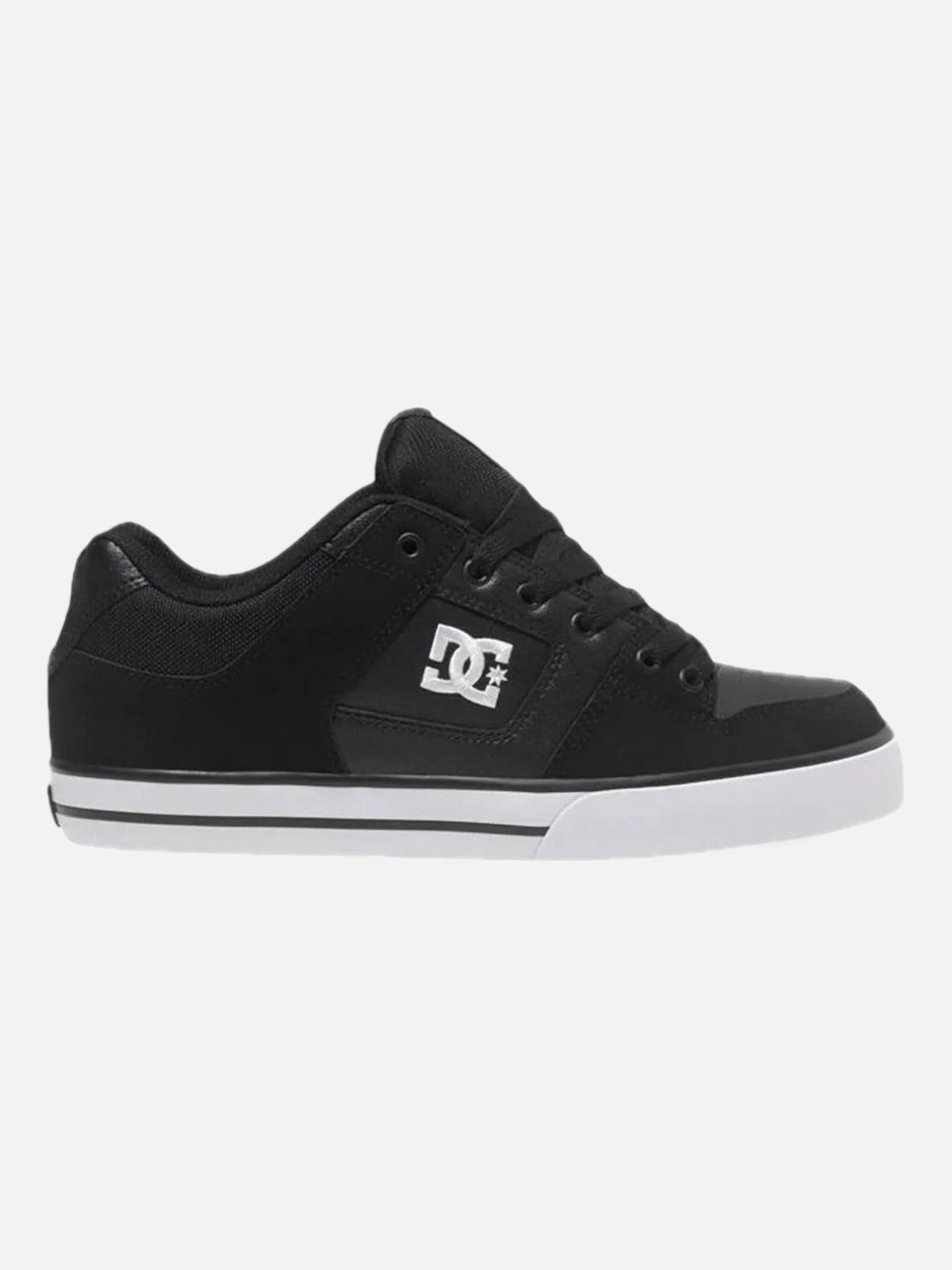 Zapatillas Dc Pure Negro Blanco — vista principal