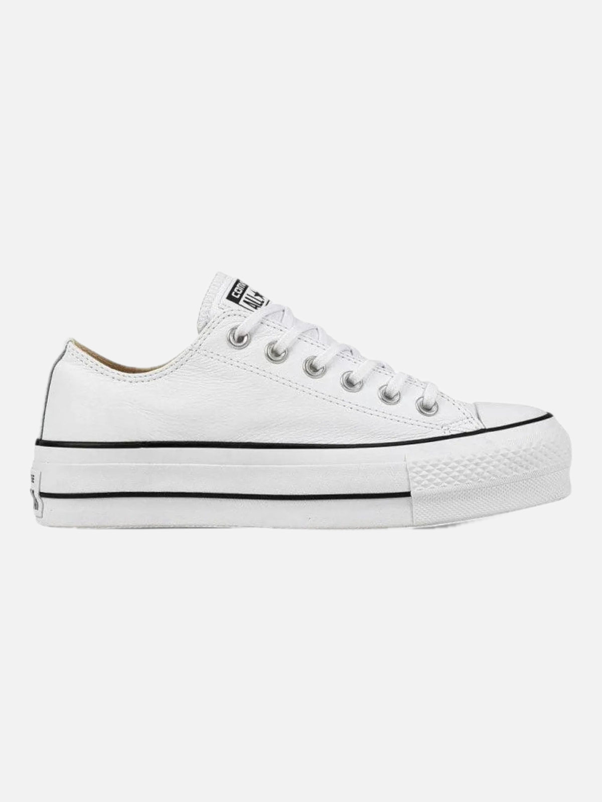 Zapatillas Converse Chuck Taylor Platform Leather Blanco — vista principal