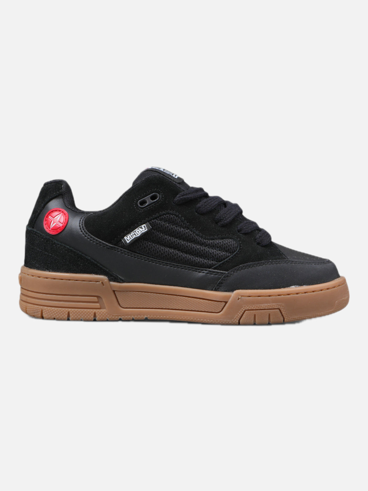 Zapatillas Vision Street Wear Saavy Negro Marrón — vista principal