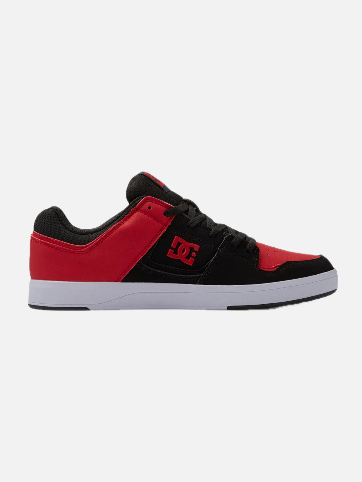 Zapatillas DC Cure Negro Rojo Blanco — vista principal