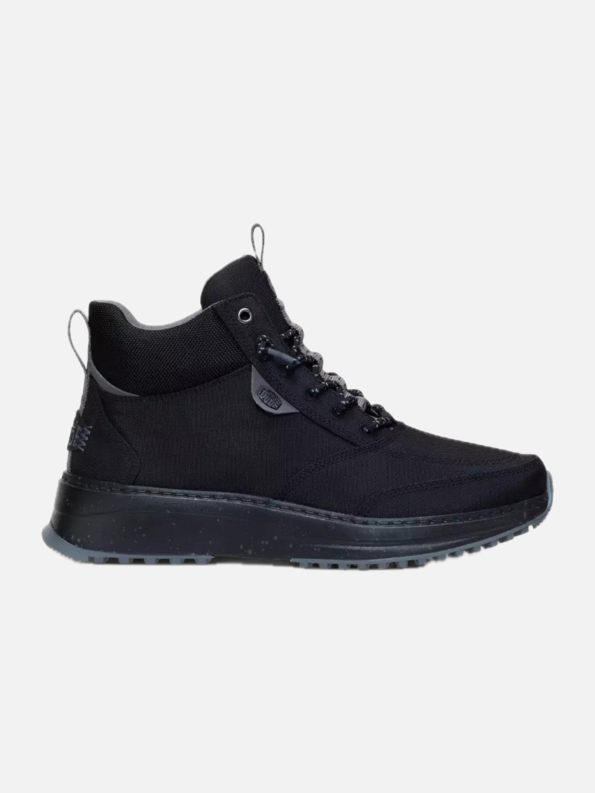 Botas Hey Dude Tahoe Nylon Negro Gris — vista principal