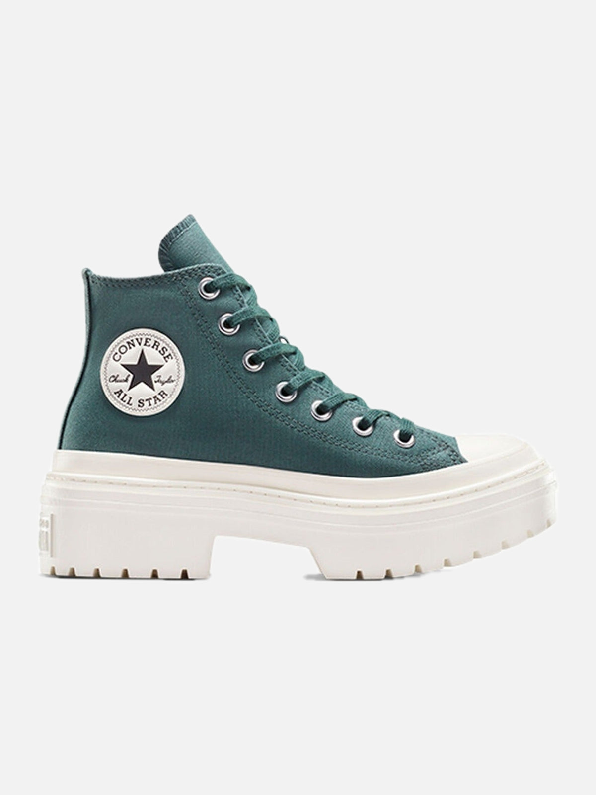 Zapatillas Converse Chuck Taylor Lugged Hell Hi Platform Verde — vista principal