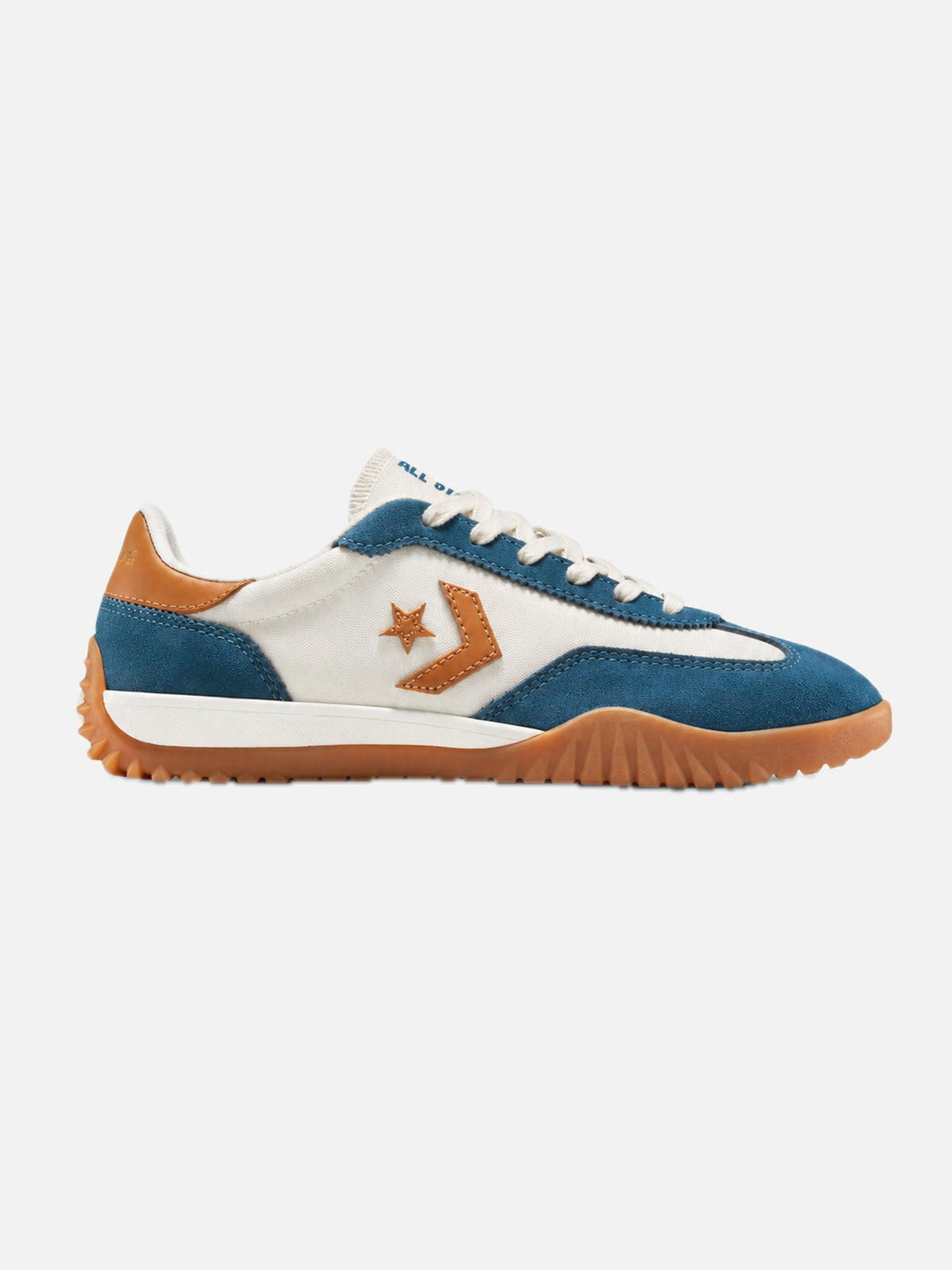 Zapatillas Converse Run Star Trainer Ox Beige Azul — vista principal