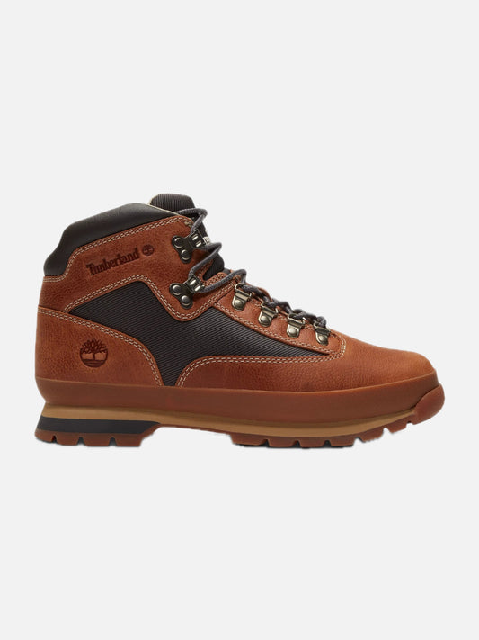 Botas Timberland Euro Hiker Mid Lace Boot Rust Full Grain Marron Gris — vista principal