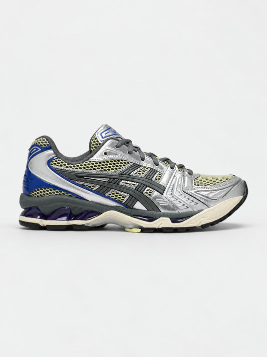 Zapatillas Asics Gel-Kayano 14 Amarillo Plateado Azul — vista principal