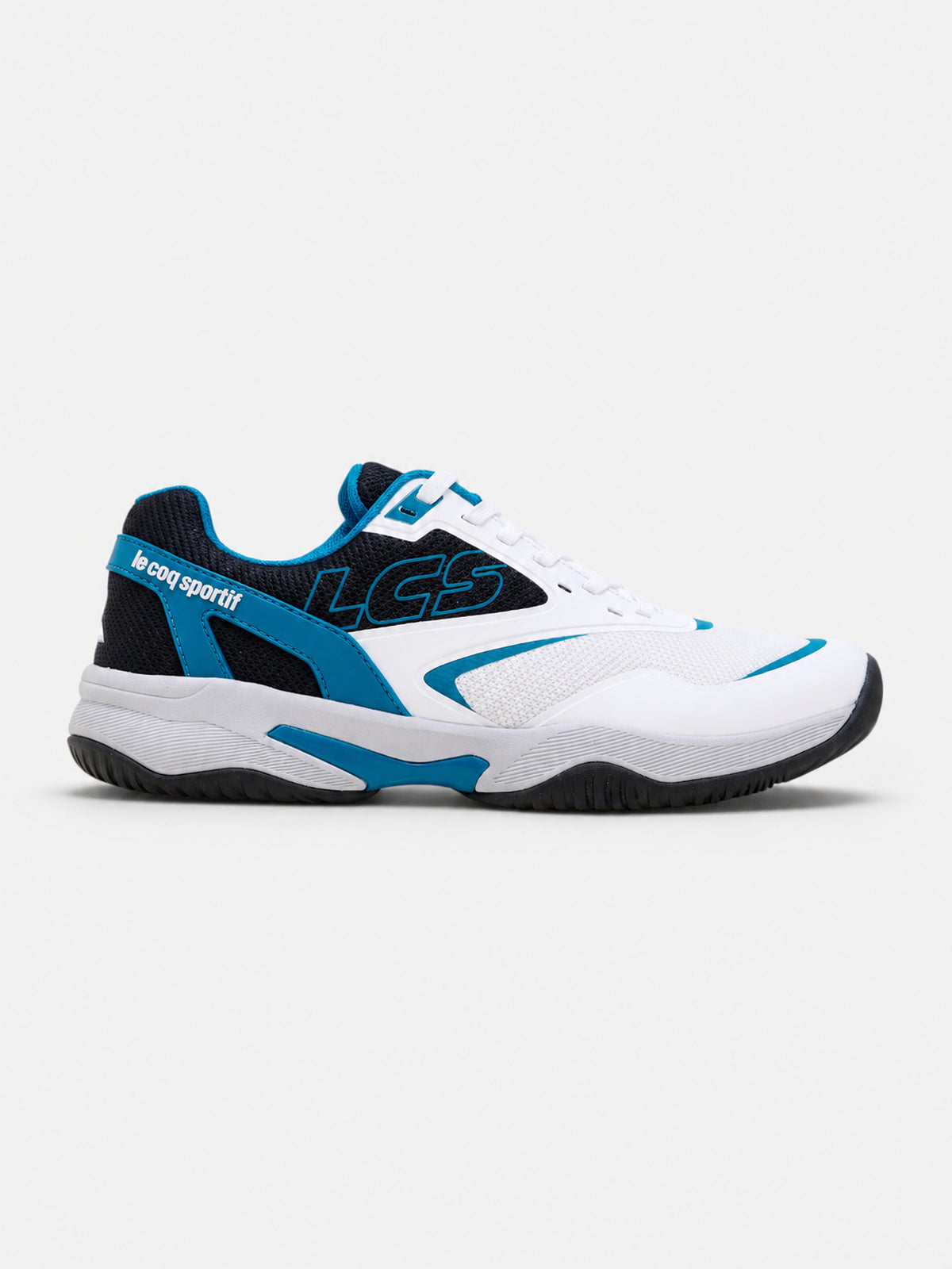 Zapatillas Le Coq Sportif AA 75 Blanco Negro Azul — vista principal