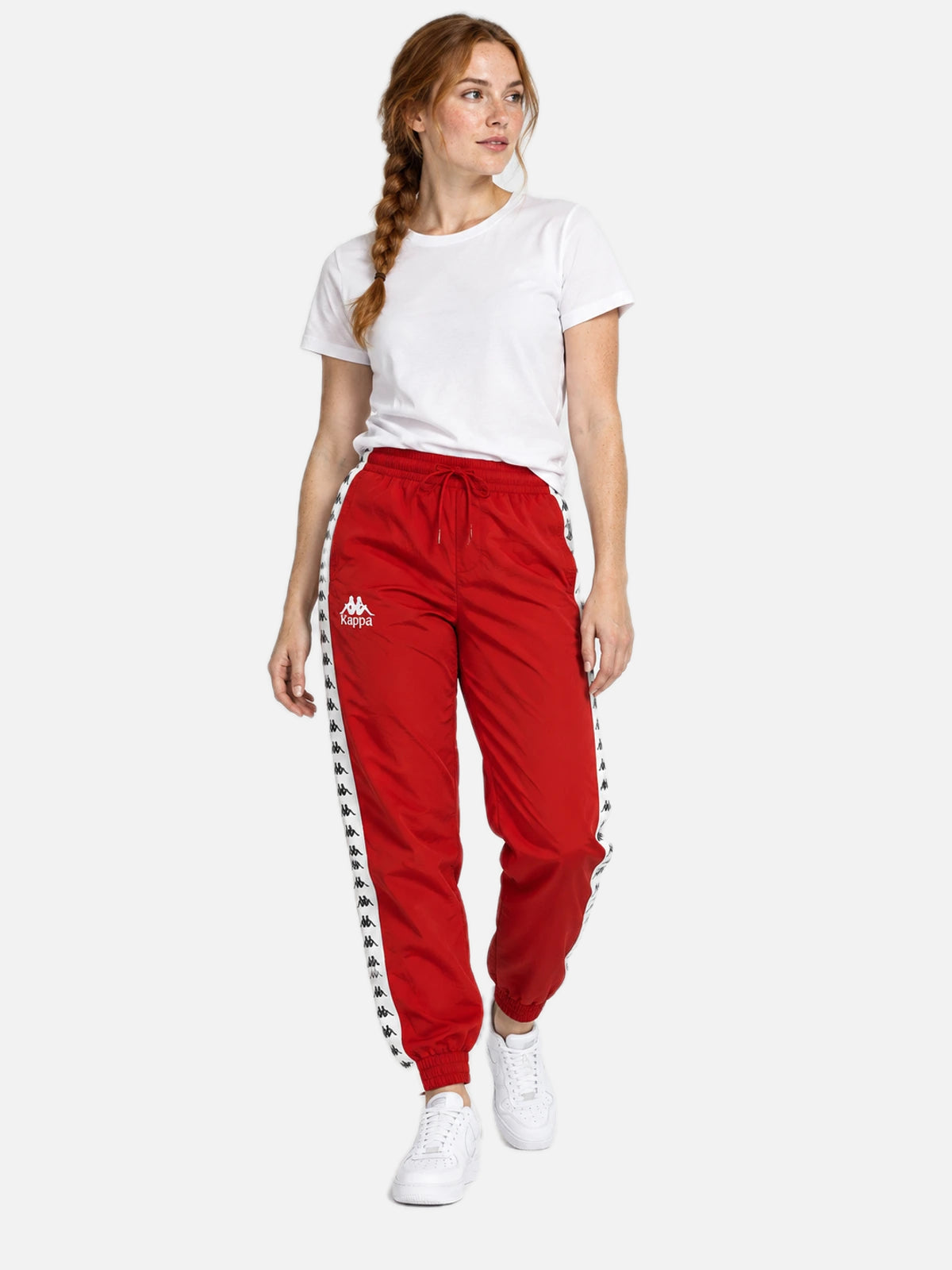 Pantalon Mujer Kappa 222 Banda Nara Rojo — vista principal