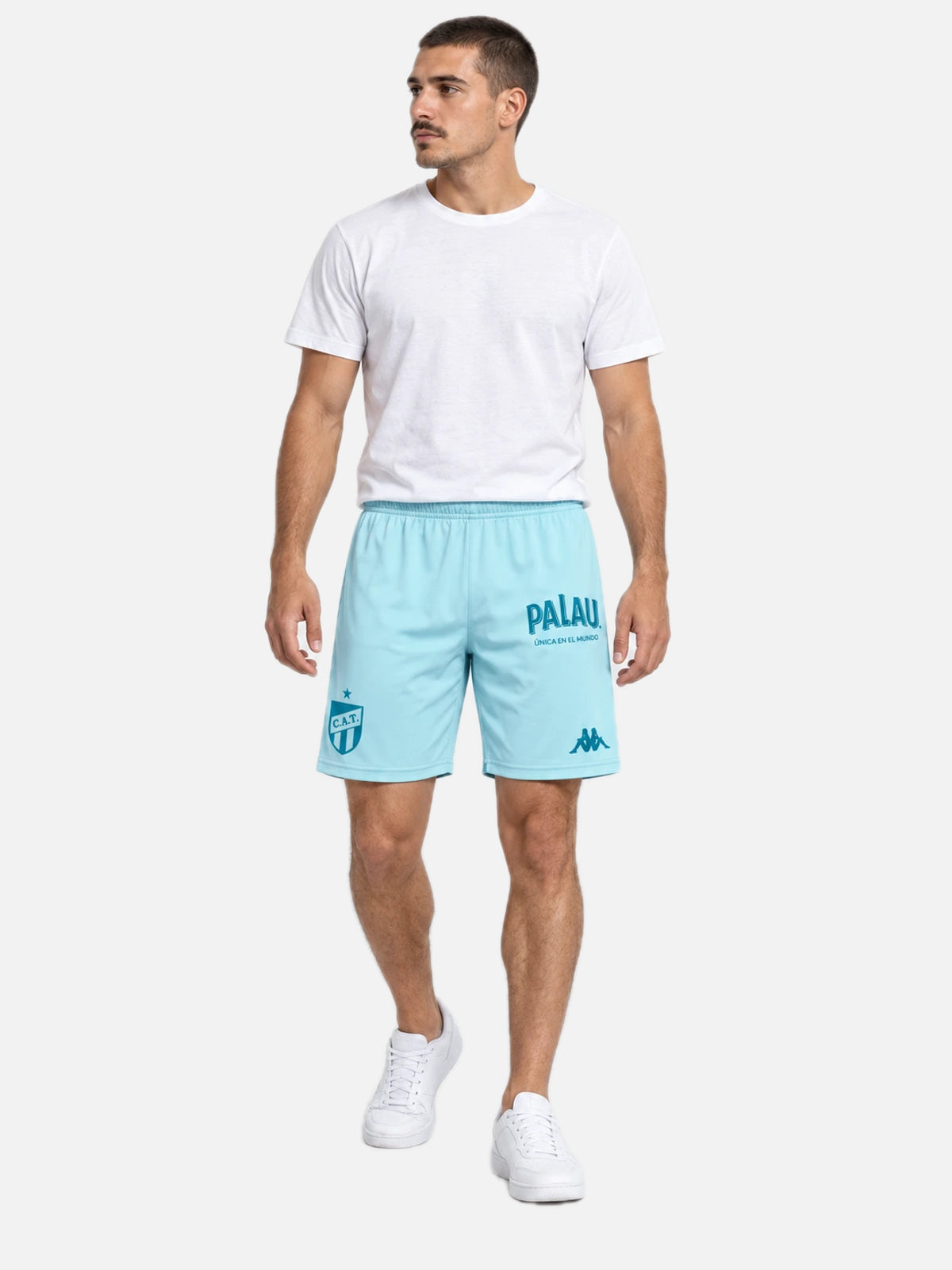 Short Kappa Kombat Pro Ryder Cat Azul — vista principal