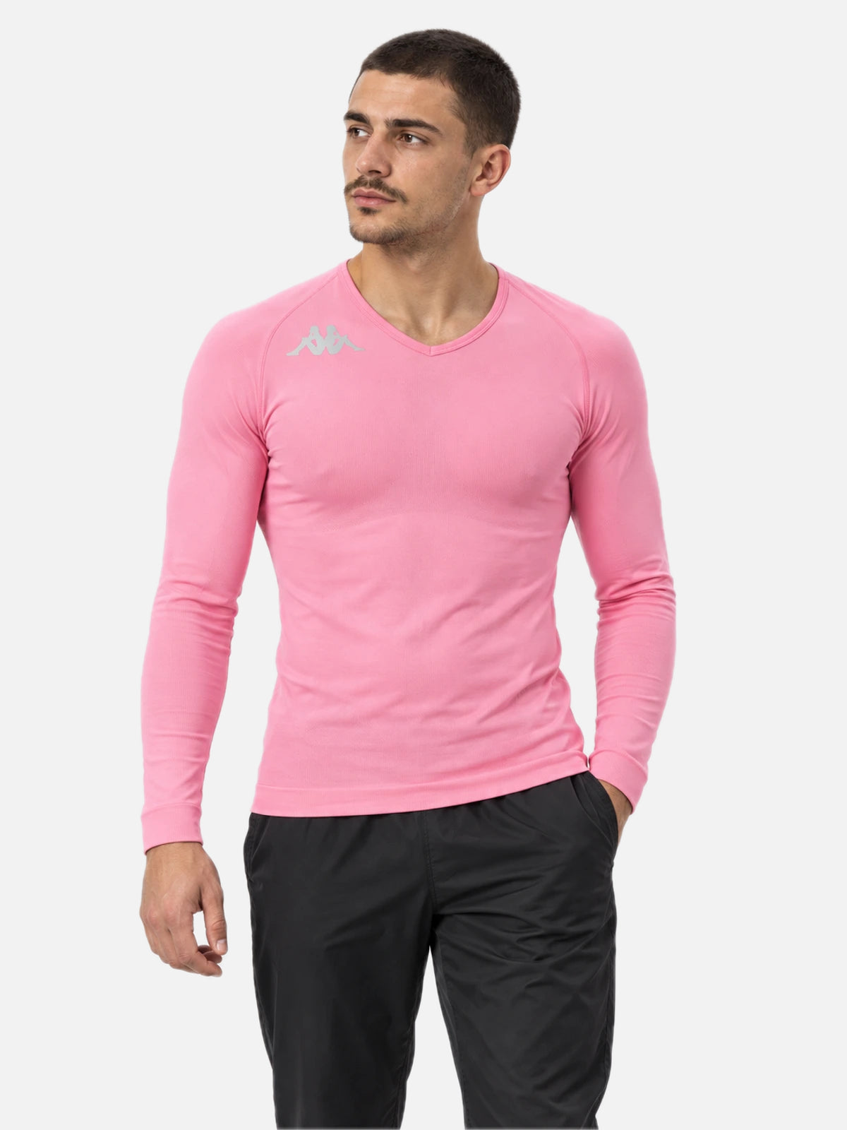 Lycra Termica Termica Kappa Kombat Skin Bongv Rosa — vista principal
