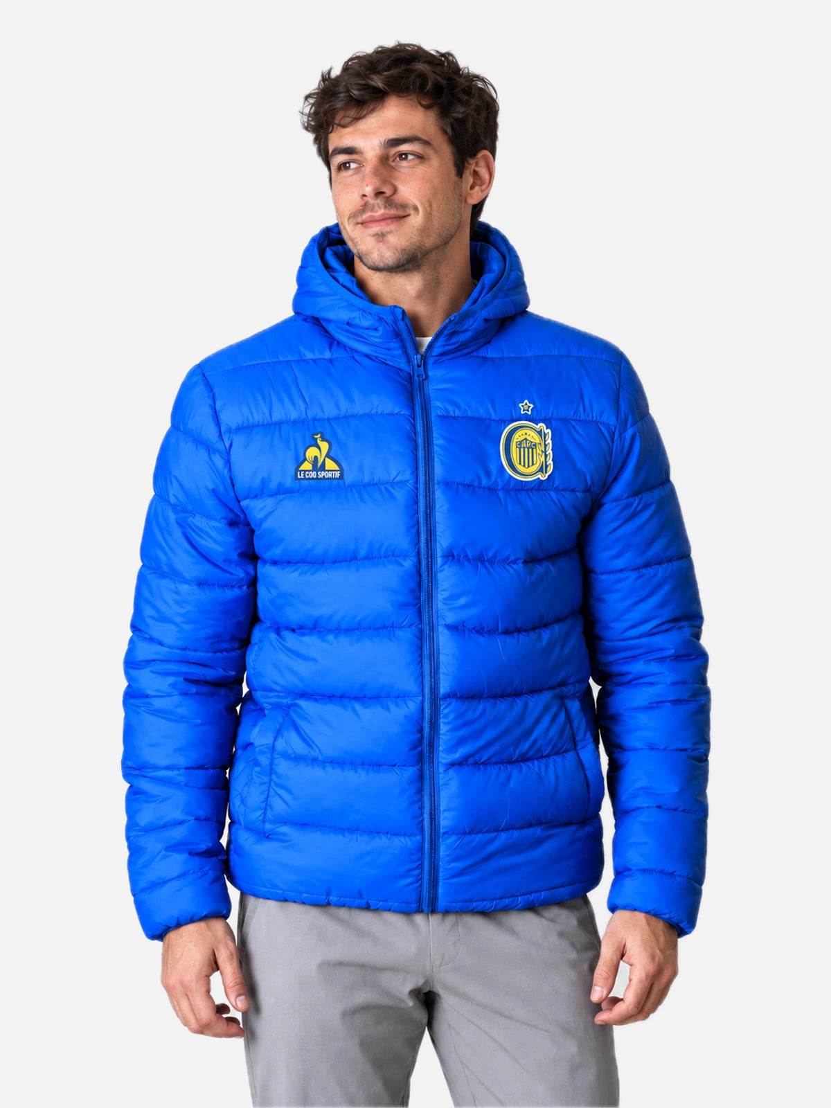 Campera Le Coq Sportif Carc Puffer 2026 Azul Francia — vista principal