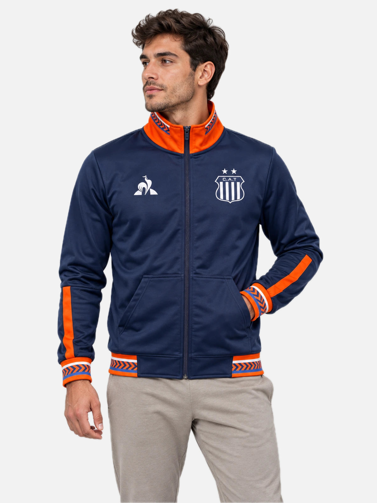 Campera Le Coq Sportif Cat Tl 2 2026 Azul — vista principal