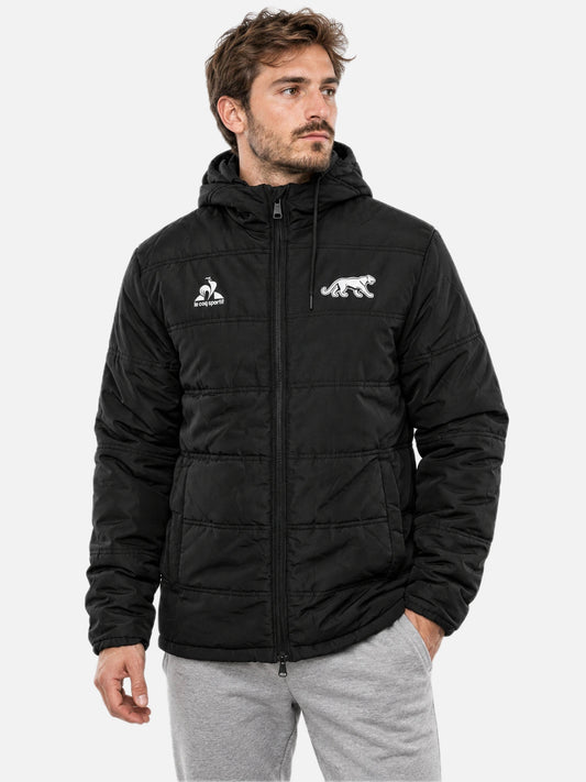 Campera Le Coq Sportif Yaguaretes Short Jacket Negro — vista principal