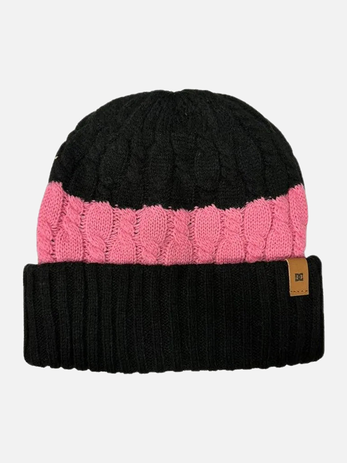 Gorro Snow Dc Luxe Mujer Negro Rosa — vista principal