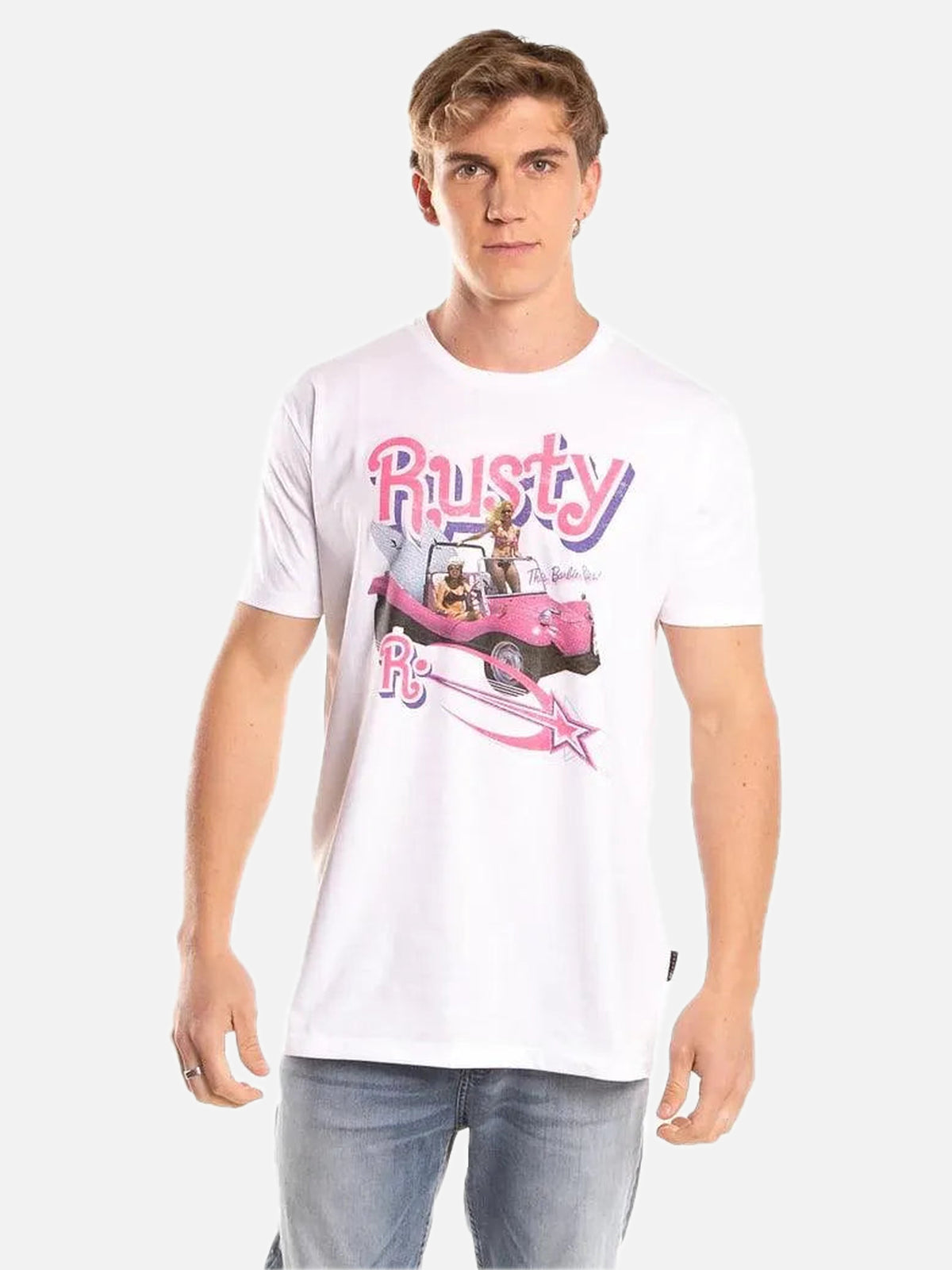 Remera Rusty Barbie Rips Blanco — vista principal