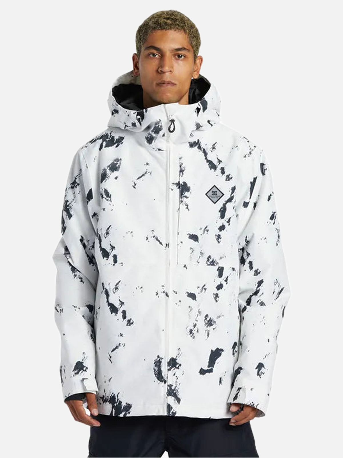 Campera Dc Snow Basis Print Blanco — vista principal