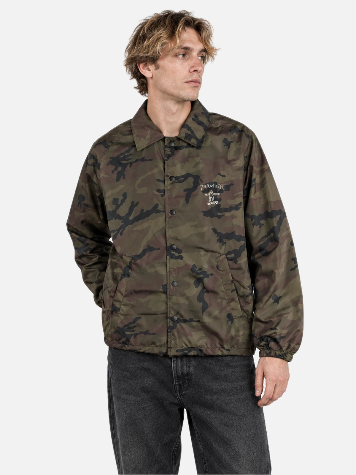 Campera Thrasher Gonz Stick Camuflado — vista principal