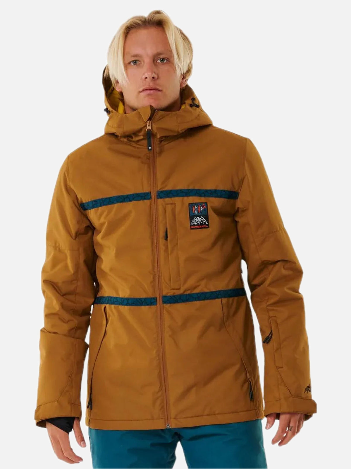 Campera Rip Curl Notch Up Marron — vista principal