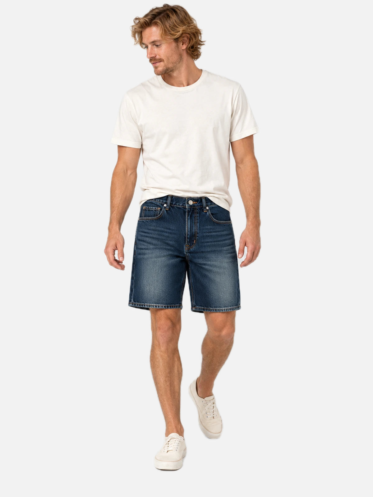 Bermuda Gotcha Dark Denim Regular Azul — vista principal