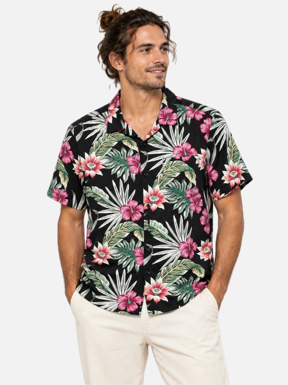 Camisa Gotcha Byron Negro — vista principal