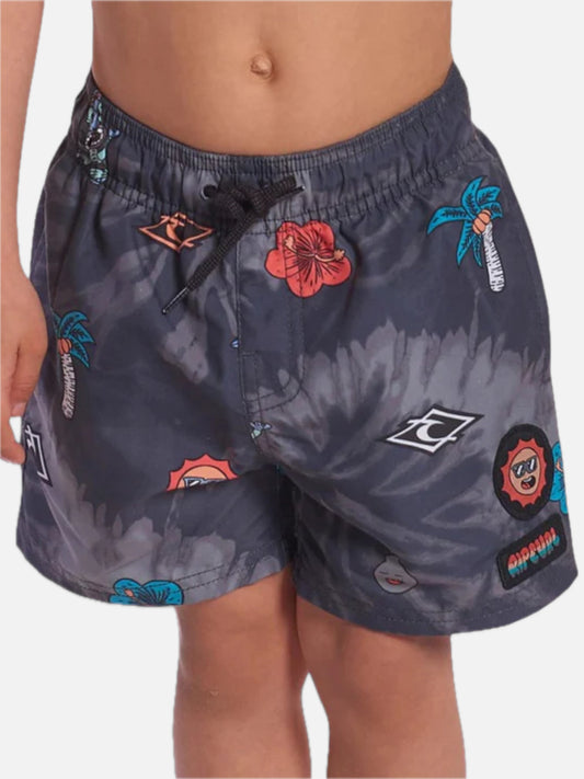 Malla Rip Curl Palm Batik 9 Niño Verde — vista principal