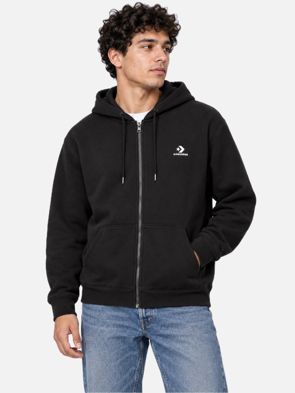 Campera Converse Nova Jacket Negro — vista principal
