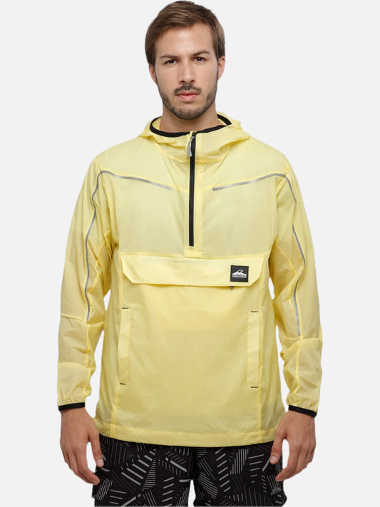 Anorak Montagne Alfa Pro Amarillo Unisex — vista principal