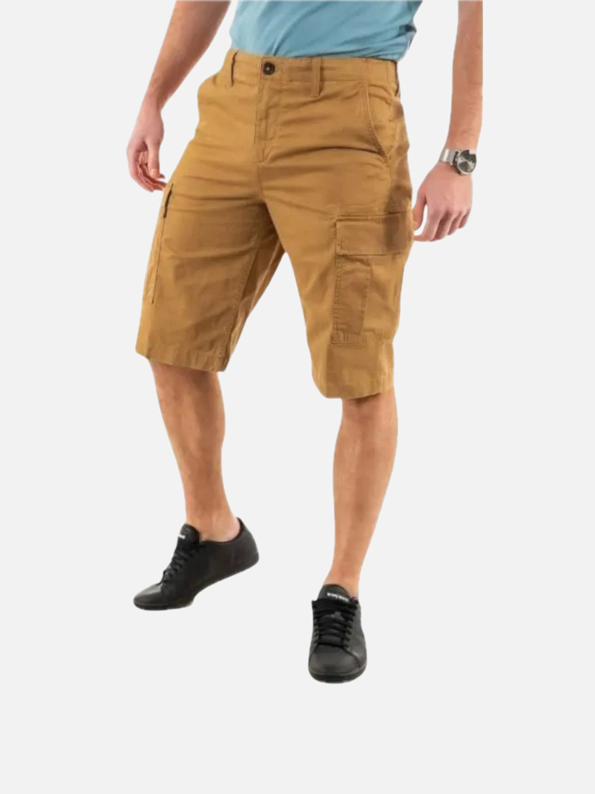 Bermuda Timberland Twill Cargo Mostaza — vista principal