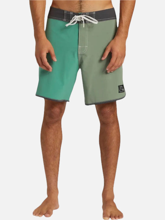 Malla Quiksilver TB Scallop Jester original 18" Verde Print — vista principal