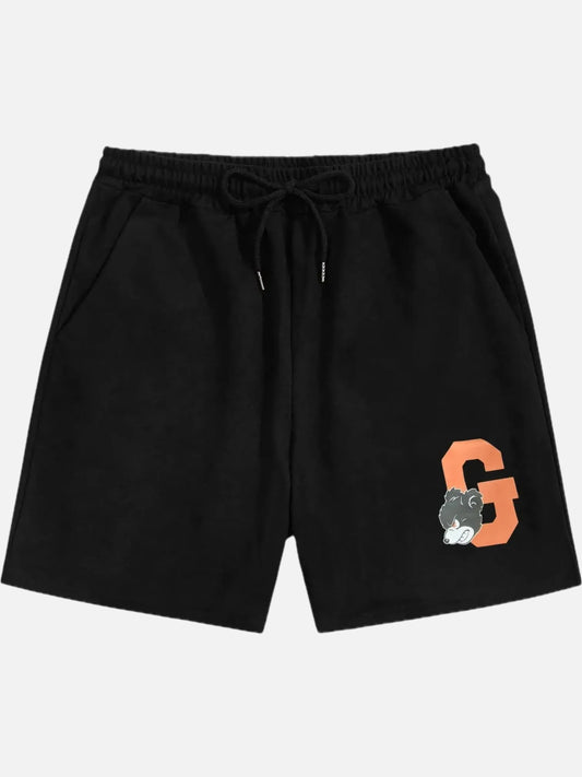 Bermuda Short Grizzly 3RD Down Rustico Negro — vista principal