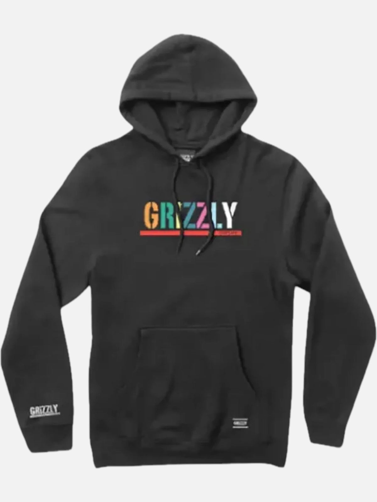 Buzo Grizzly Og Stamp Niño Negro Multicolor — vista principal