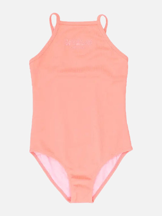 Malla Entera Rip Curl One Pice Plain Morley Niña Coral — vista principal