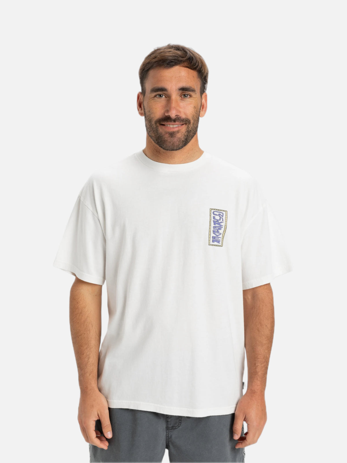 Remera Quiksilver GH QS Sunrise Bowl Blanco — vista principal