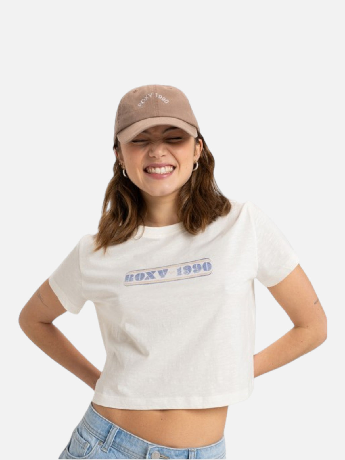 Remera Roxy Mujer Magic Swell Crop Crudo — vista principal
