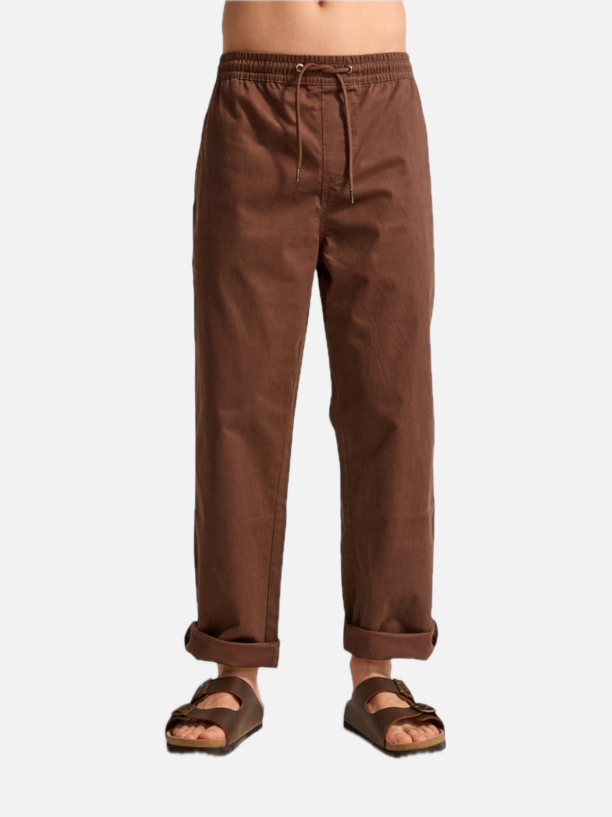 Pantalon Elepants Dillon Gabardina Chocolate — vista principal