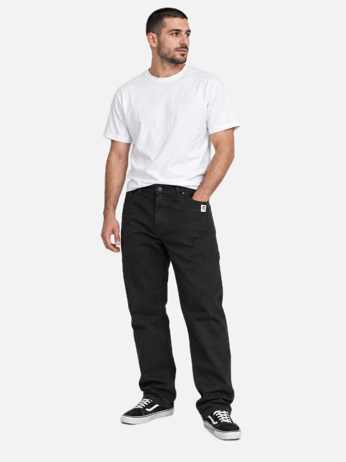 Pantalon Carpintero Familyarg Skate Pant Negro — vista principal