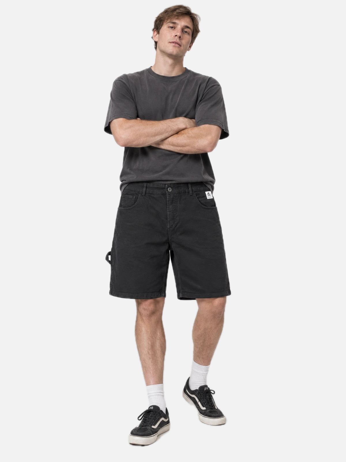 Bermuda Familyarg Big Skateshort Negro — vista principal