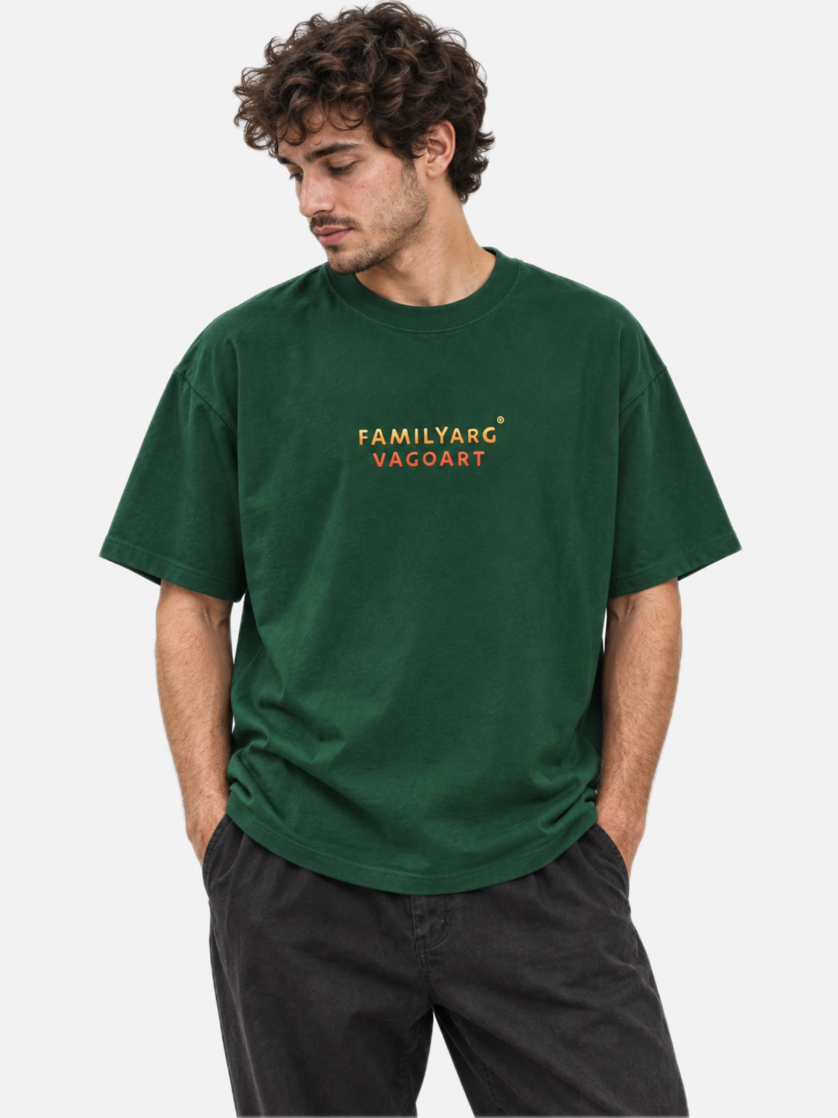 Remera Familyarg Mexico Supersized Verde — vista principal