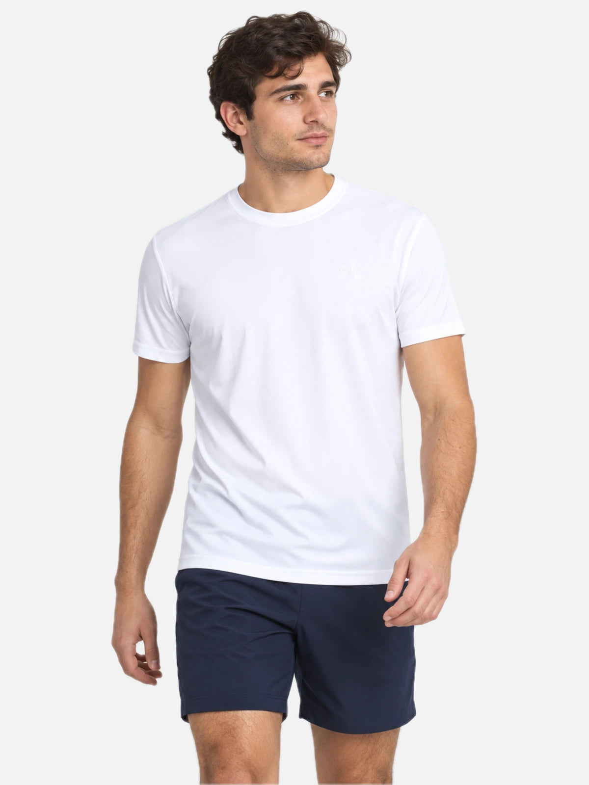 Remera Le Coq Sportif Training Tee Blanco — vista principal
