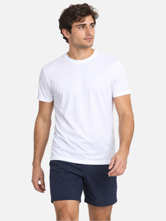 Remera Le Coq Sportif Training Tee Blanco — vista principal