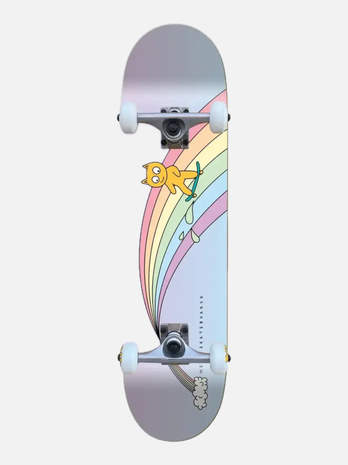 Skate Completo Meow Over The Rainbow Fade Azul 7.5 — vista principal