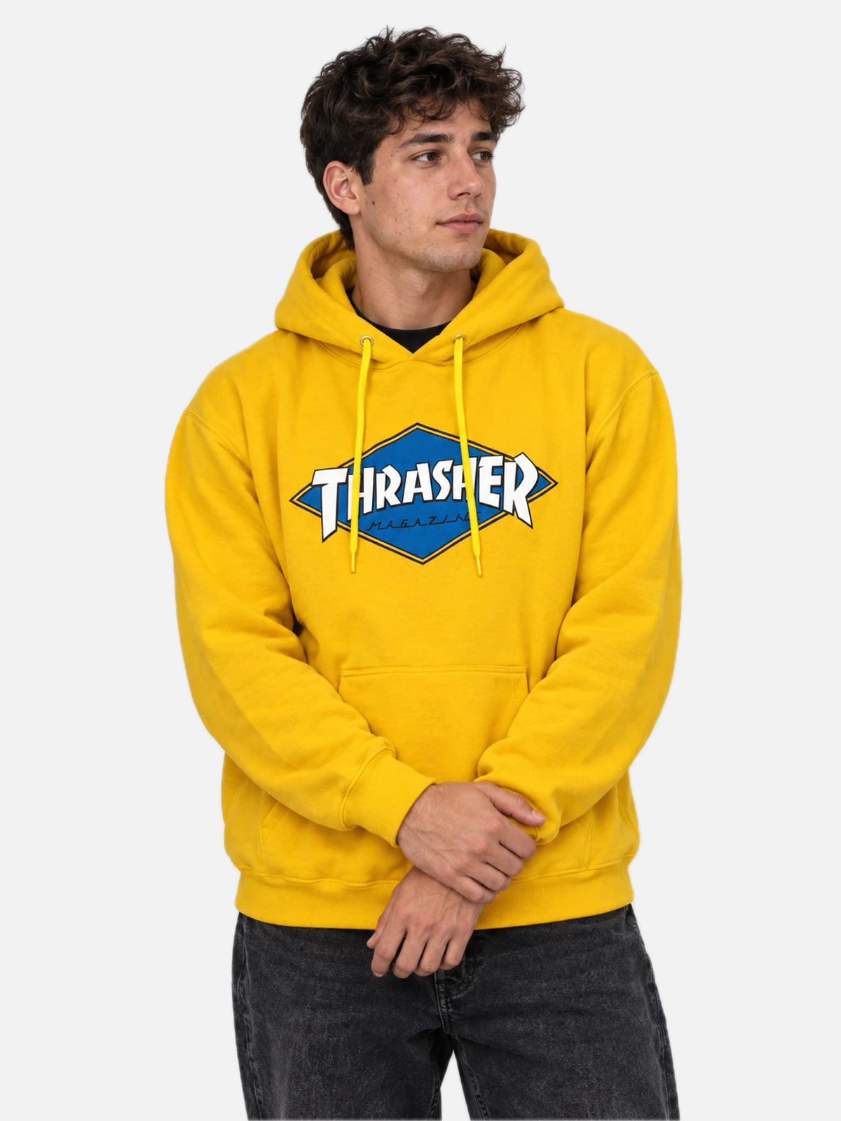 Buzo Thrasher Diamond Amarillo — vista principal