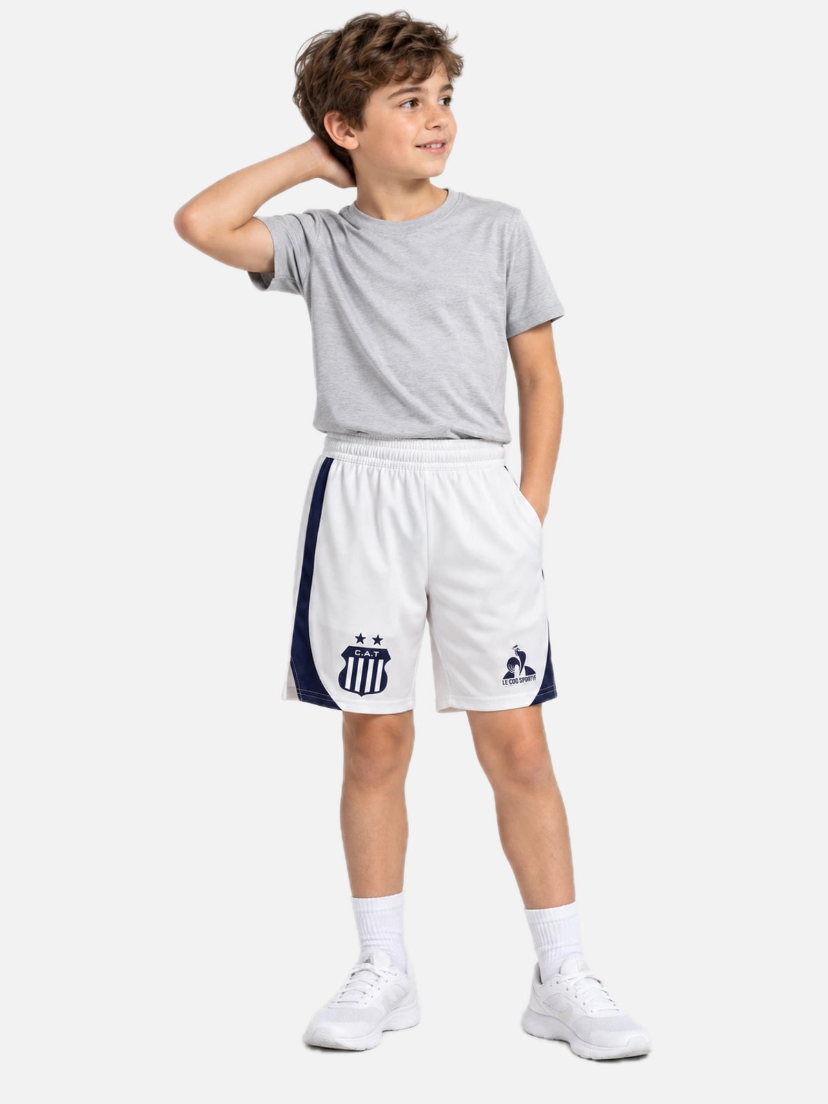 Short Niño Le Coq Sportif Cat De Juego Titular 2 — vista principal