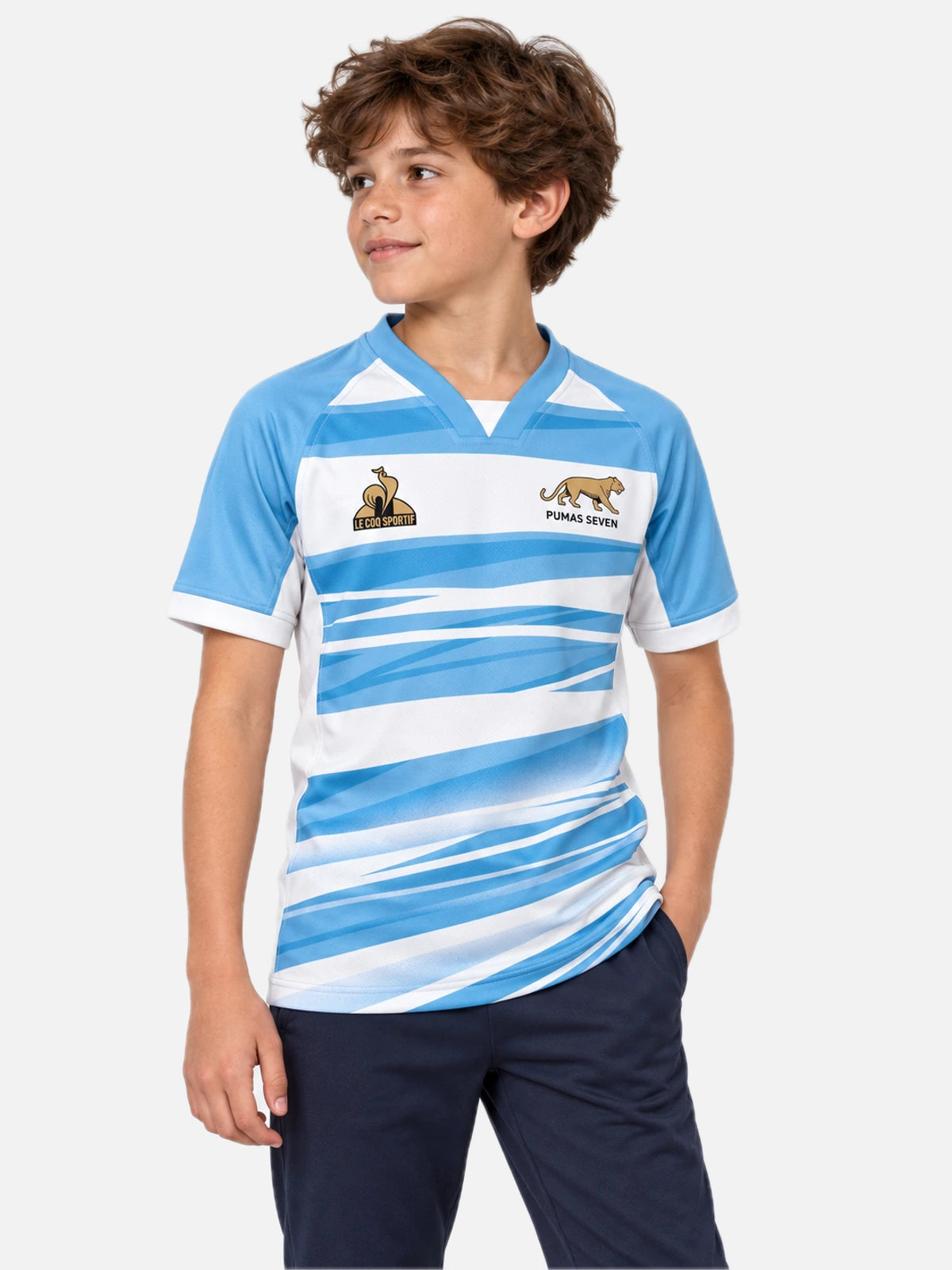 Remera Niño Le Coq Sportif Seven Home Fan 2026 — vista principal