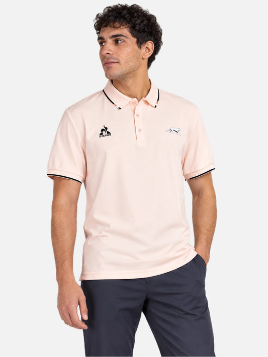 Chomba Le Coq Sportif Pumas Polo Tee Lt. Peach — vista principal