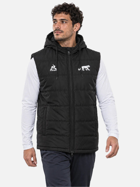 Chaleco Le Coq Sportif Puffer Pumas Negro — vista principal