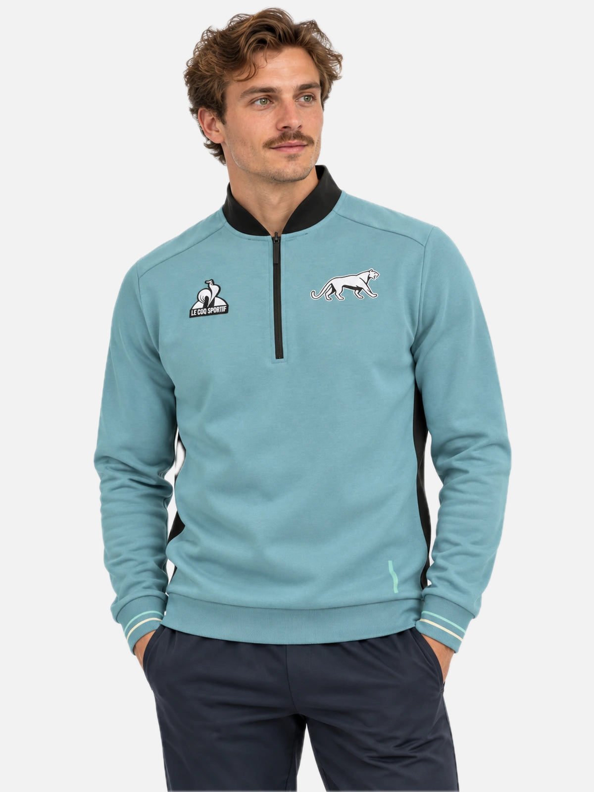 Buzo Le Coq Sportif Pumas Lifestyle Half Zip-Up — vista principal